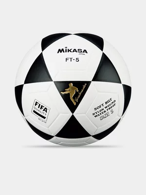 MIKASA FT5 Black/White Soccer Ball