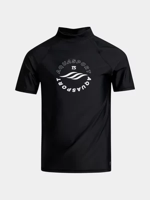 TS Junior Black Rash Vest 