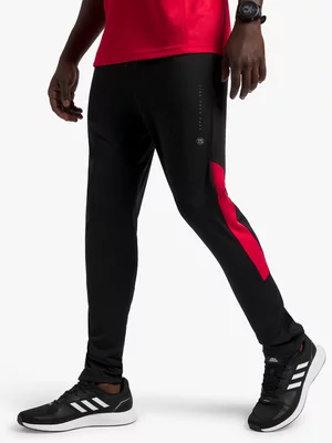 TS Mens Black/Red Football Training Pants