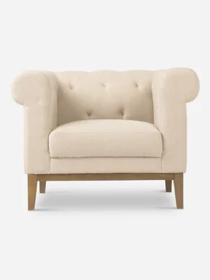 Soho 1 Seater Couch Jensen Natural