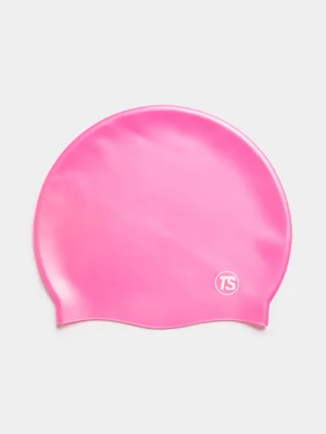 TS Silicone 55g Pink Swim Cap
