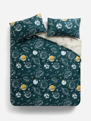 Jet Home Kids Blast Off 75gsm Comforter