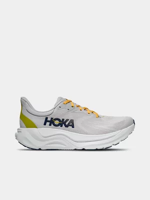 Hoka Mens Arahi 8 Grey WIDE Running Shoes 