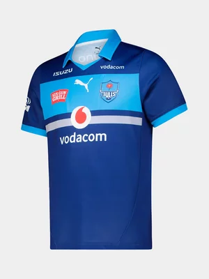 Puma Mens Bulls 3rd 25/26 Navy Stadium Jersey