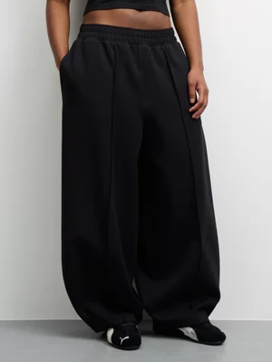 Redbat Classics Women's Knit Barrel Black Sweatpants