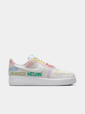 Nike Men's Air Force 1 LV8 Style White Sneaker