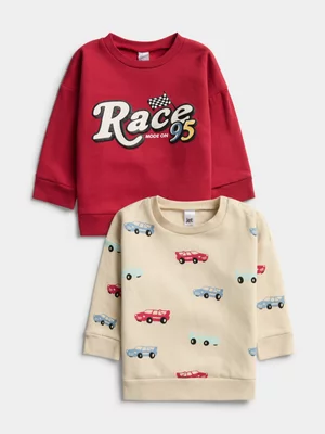 Jet Toddler Boys 2PK Active Top