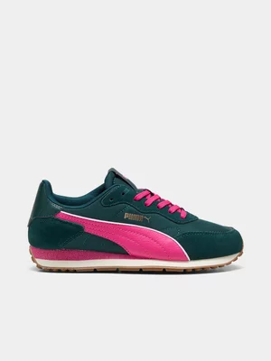 Women's Puma ST Miller Green/Pink/Gum Sneaker