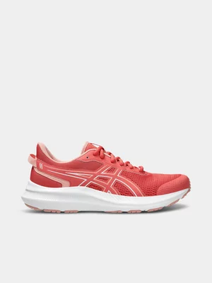 Women's Asics Jolt 5 Pink/White Sneaker