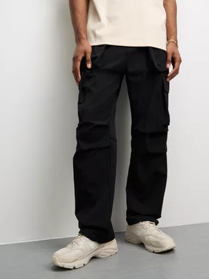 Anatomy Men's Nylon Core Stretch Black Pants