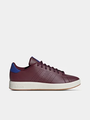 Mens adidas Advantage Base 2.0 Burgundy Sneaker
