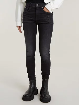 G-Star Women's 3301 High Skinny Black Jeans