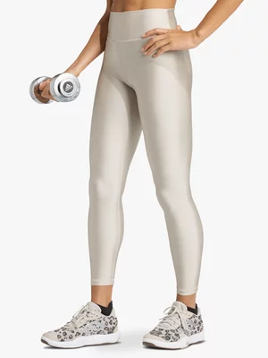 adidas Womens Optime Essential Shine 7/8 Beige Leggings