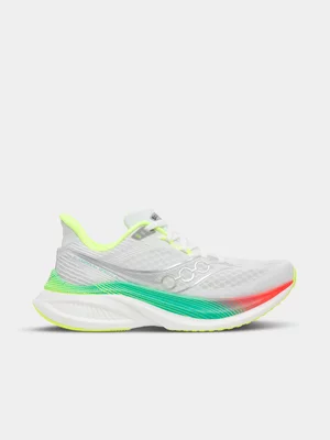 Saucony Womens Endorphin Speed 5 White/Multi Running Shoes 