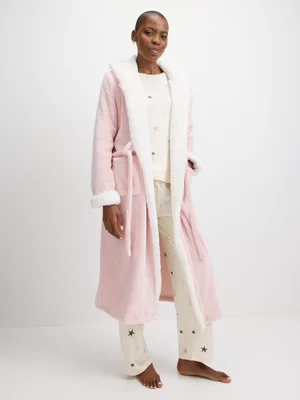 Jet Women’s Pink Sherpa Long Gown