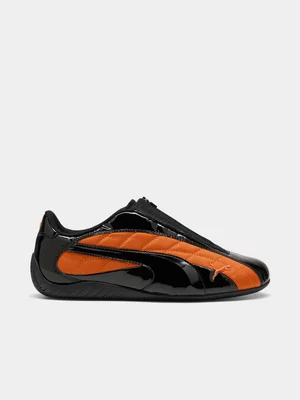 Puma Men's Speedcat Plus ZIP Black/Orange Sneaker