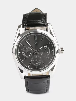 Markham Men's Classic Black Watch