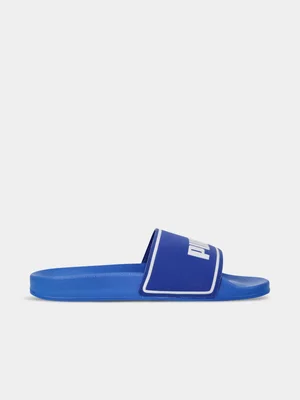 Mens Puma Poolcat Zadp Blue/White Slide