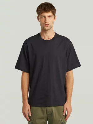 G-Star Men's Boxy Centre Back Print Black T-Shirt