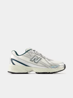 New Balance Men's 740 White/Green Sneaker