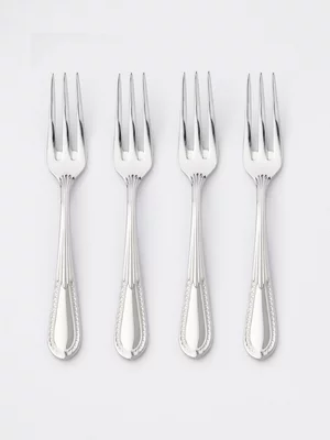 Grace Elizabeth Cake Forks set of 4 18/10 Stainless Steel