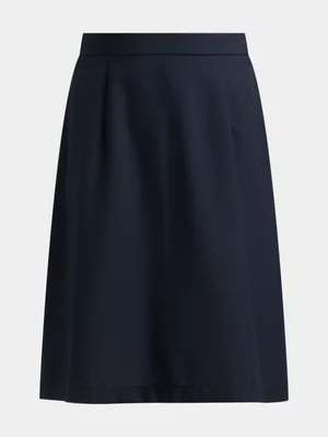 Jet Girls Navy Skirt 9-10Y