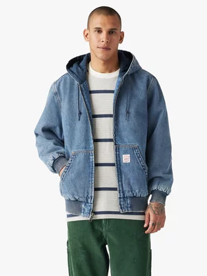 Men's Levi's Blue Potrero Denim  Get Involved  Hoody