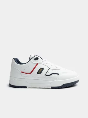 Junior Lonsdale Boston Lo White/Navy Sneaker