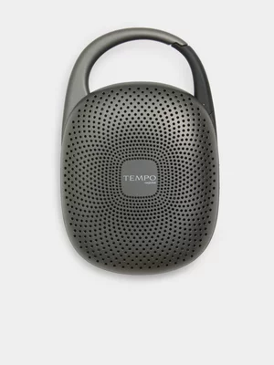 Tempo Pulse Charcoal Clip-On Mini Speaker