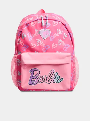 Barbie Pink Fashion Backpack