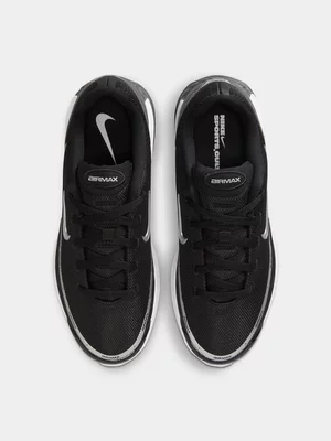 Nike Womens Air Max Bia SE Black/Metallic Silver Sneakers 