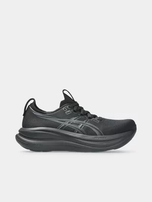 ASICS Womens Gel-Nimbus 28 Black Running Shoes
