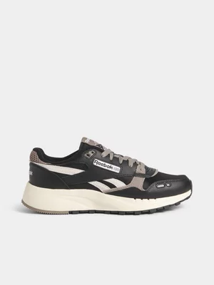 Reebok Men's Classic Leather 2400 Black/Brown Sneaker