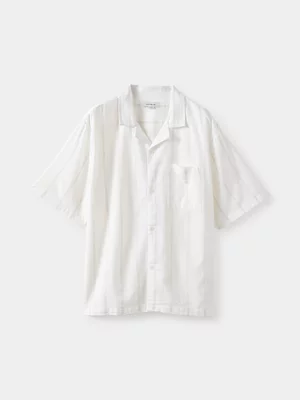Men's Cotton On White Textured Shirt