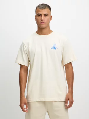 The North Face Mens Mountain Celebration Beige Tee