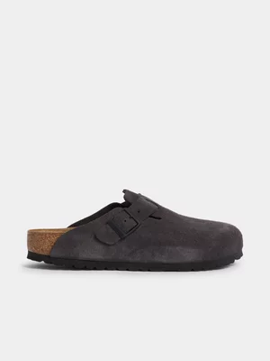 Birkenstock Men's Boston Grey Clog