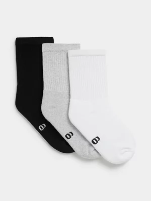 TS Multi-Sport 3-Pack Multi Socks