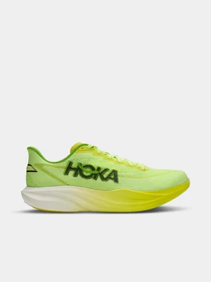 Hoka Womens Mach 7 Neon Yuzu/Hoka Citrus Running Shoes 