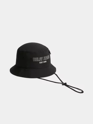 Relay Jeans Men's Utility Black Boonie Hat