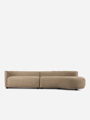 Sloane 4 Seater Couch Lino Honey