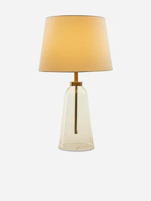 Lamp Set Elegant Glass 59cm