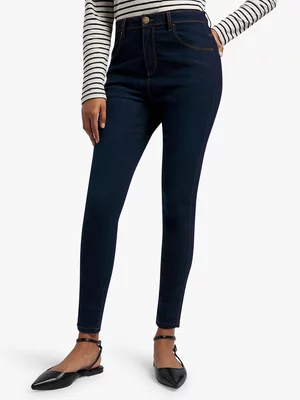 Exact Women's Dark Blue Skinny Jeans