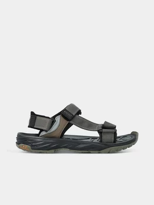 Hi-Tec Mens Ula Raft Brown/Black Sandals