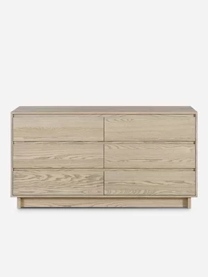Urban 6 Drawer Chest Natural