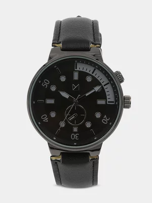 Markham Men's Quarter Mark Black Watch