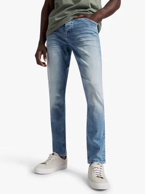 Relay Jeans Men's Sustainable Skinny Leg Blue Denim