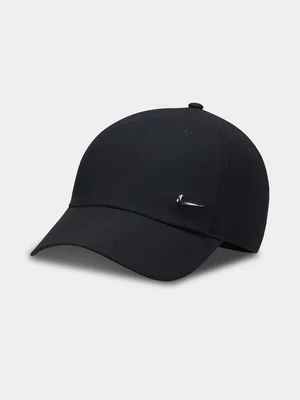 Nike Dri-Fit Metal Swoosh Black Cap