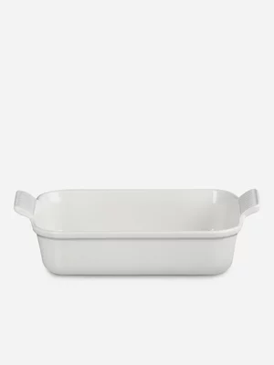 Le Creuset Rectangular Heritage Dish White 26cm