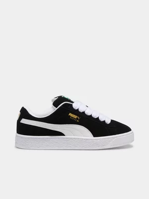 Puma Men's Suede XL Black/White Sneaker