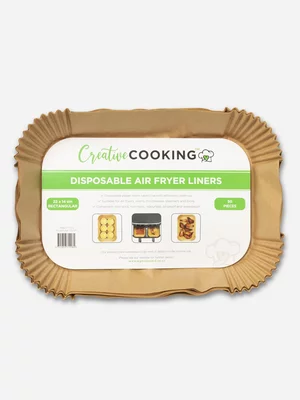 Creative Cooking Air Fryer Liners Rectangular 50pcs